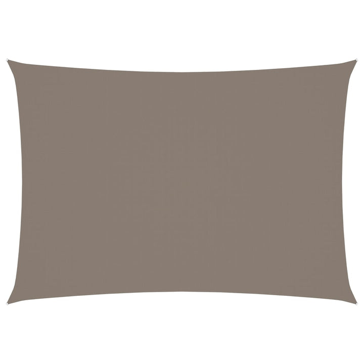 Zonnescherm rechthoekig 3x5 m oxford stof taupe