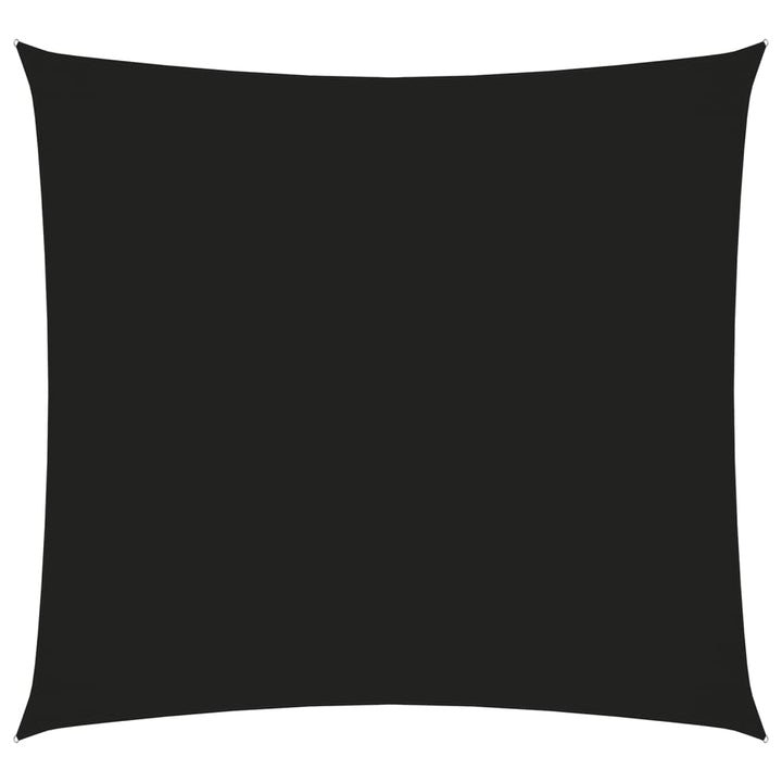 Zonnescherm vierkant 6x6 m oxford stof zwart