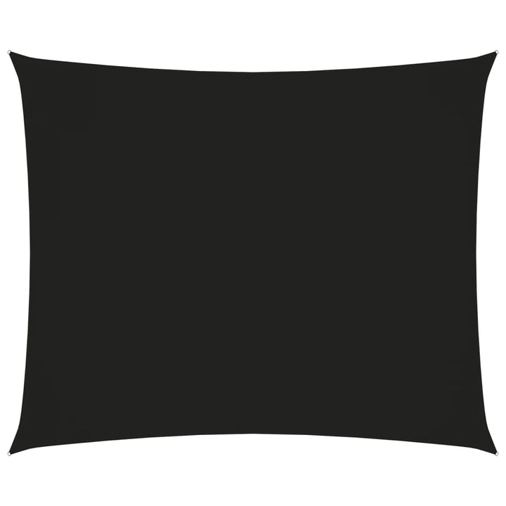 Zonnescherm rechthoekig 3x4 m oxford stof zwart