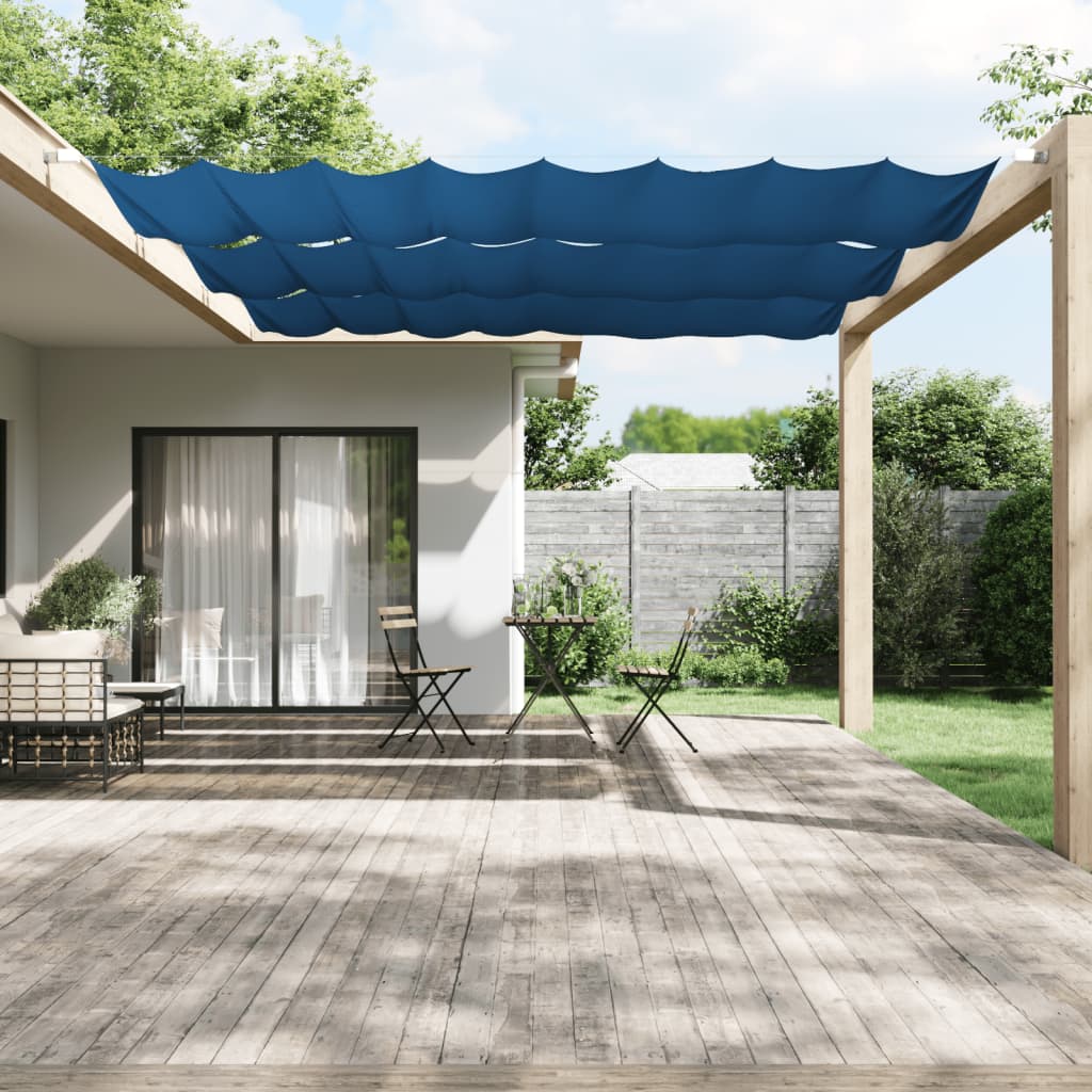 Luifel verticaal 140x600 cm oxford stof blauw