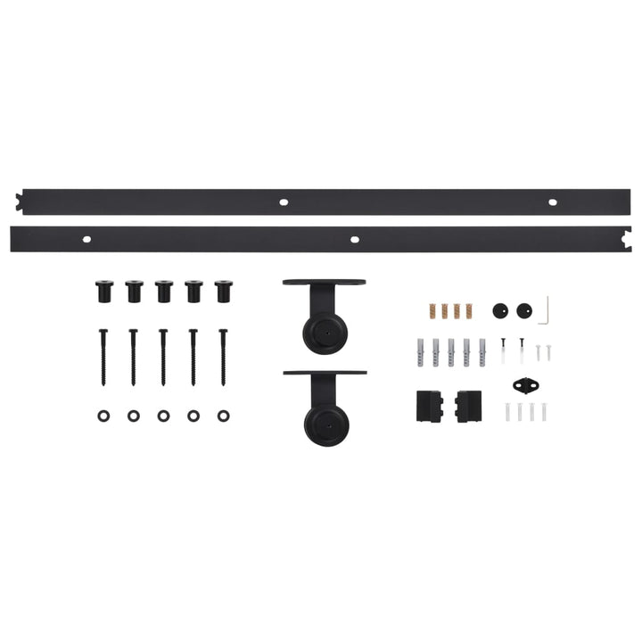 Schuifdeur met beslag 80x210 cm massief grenenhout