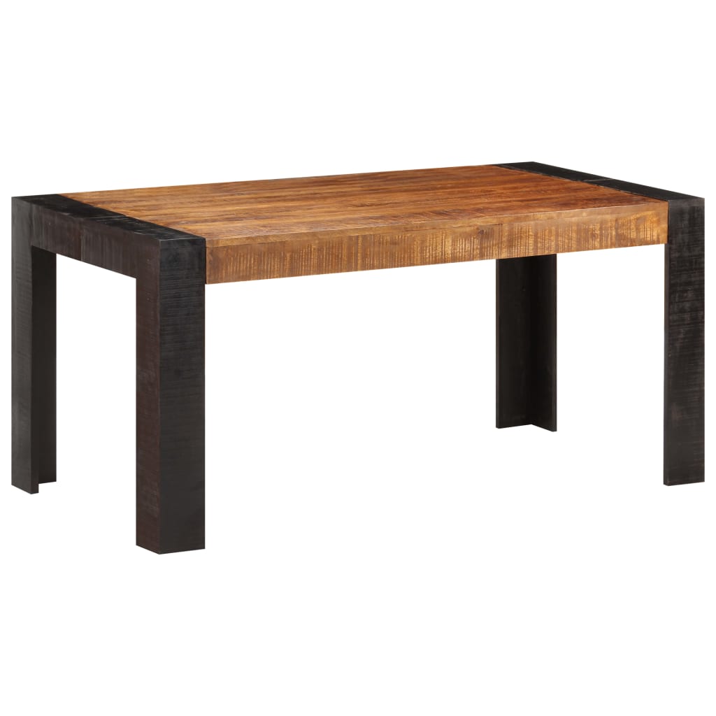 Eettafel 160x80x76 cm massief mangohout