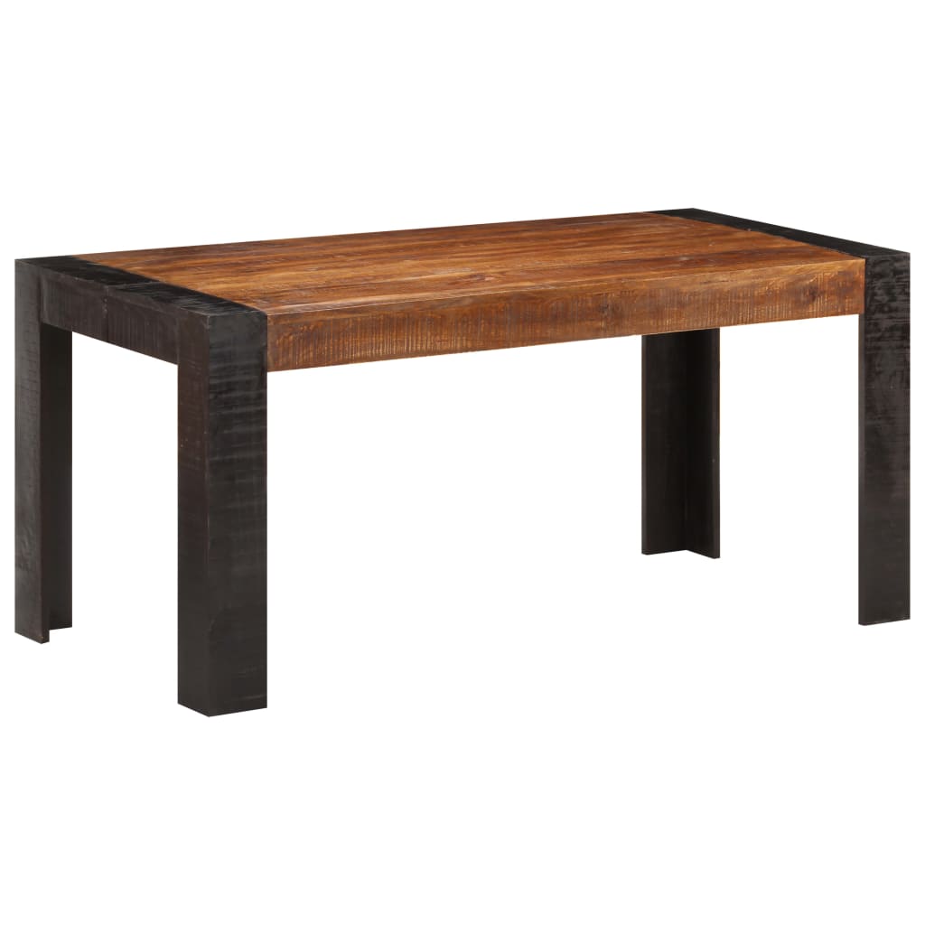 Eettafel 160x80x76 cm massief mangohout