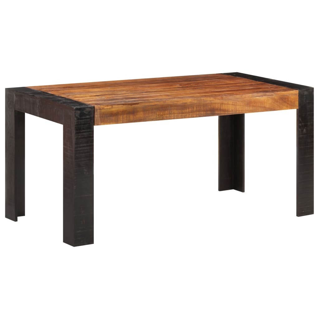 Eettafel 160x80x76 cm massief mangohout