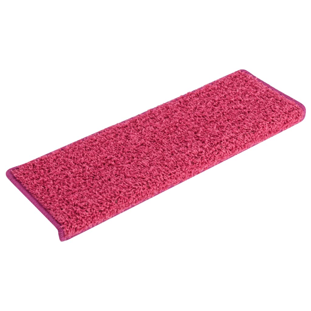 Trapmatten 15 st 65x21x4 cm roze