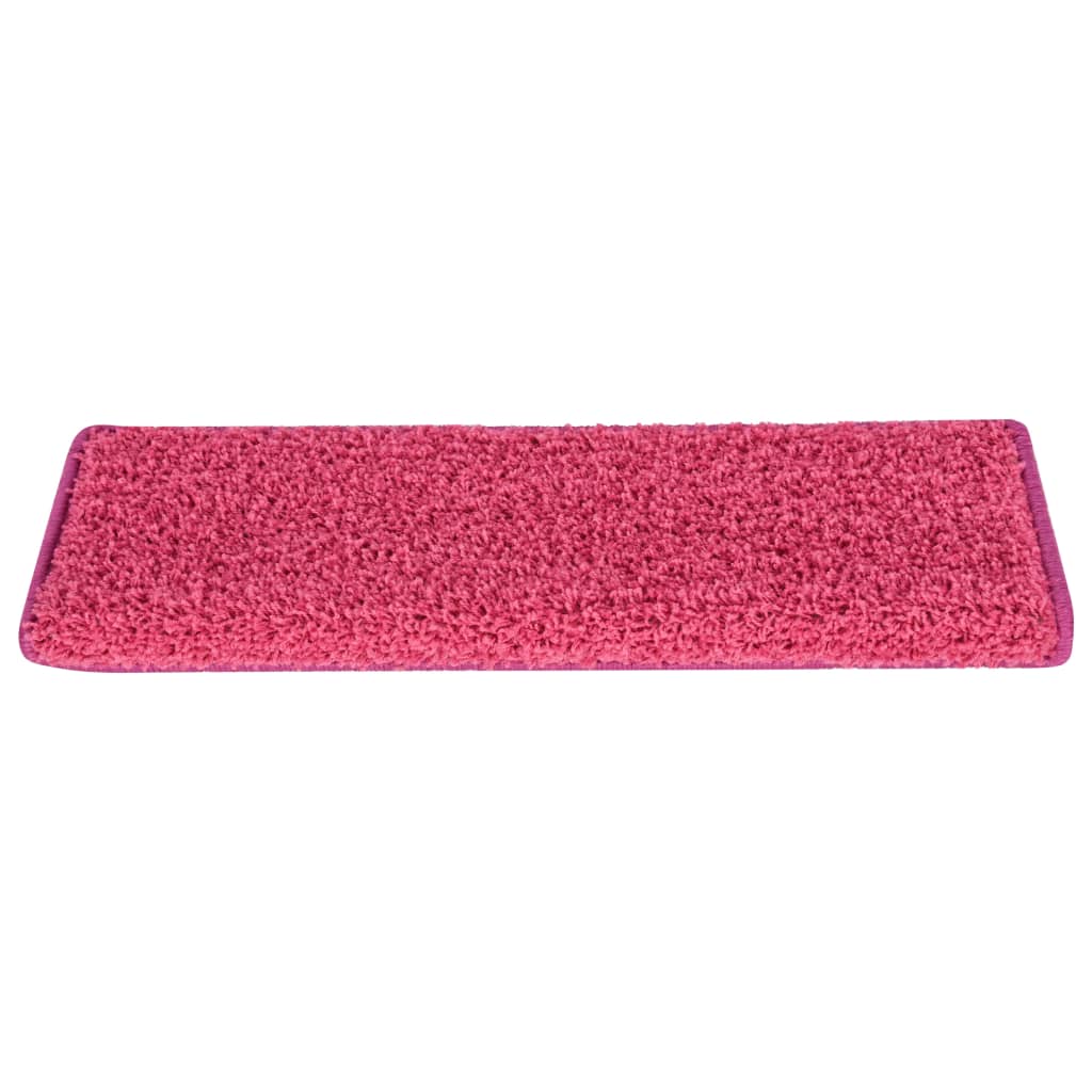 Trapmatten 15 st 65x21x4 cm roze