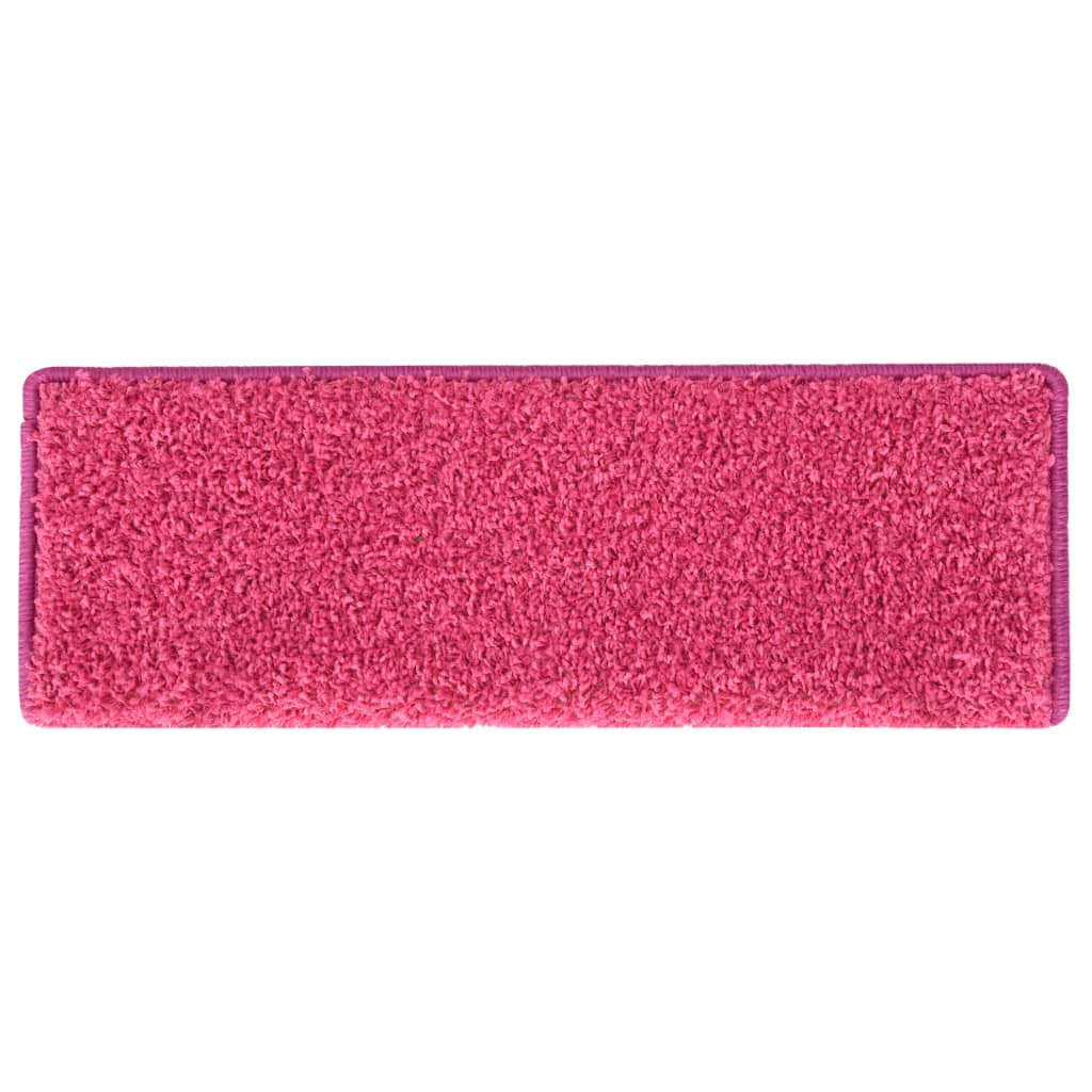 Trapmatten 15 st 65x21x4 cm roze