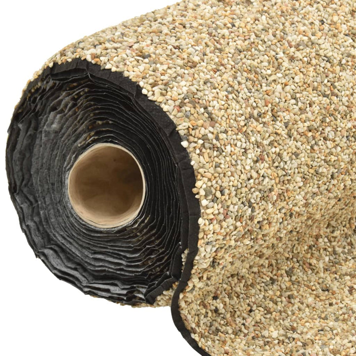 Grindfolie 250x40 cm natuurlijke zandkleur