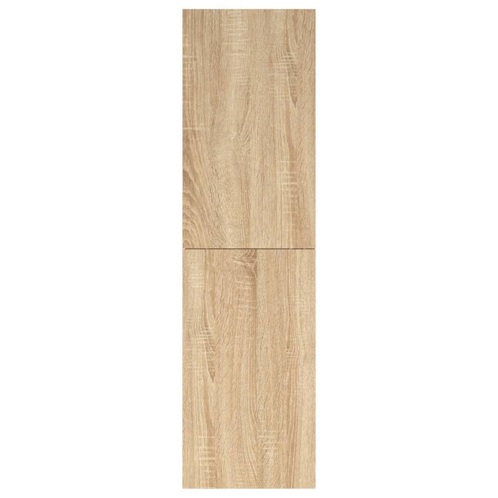 Tv-meubel 30,5x30x110 cm bewerkt hout sonoma eikenkleurig