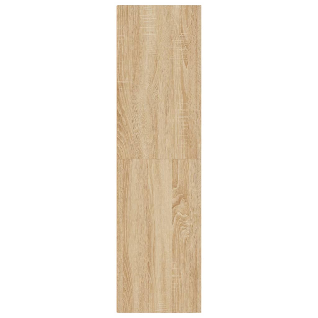 Tv-meubels 2 st 30,5x30x110 cm bewerkt hout sonoma eikenkleurig