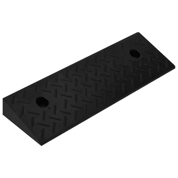 Oprijhulpen 2 st 50x17,5x5 cm rubber