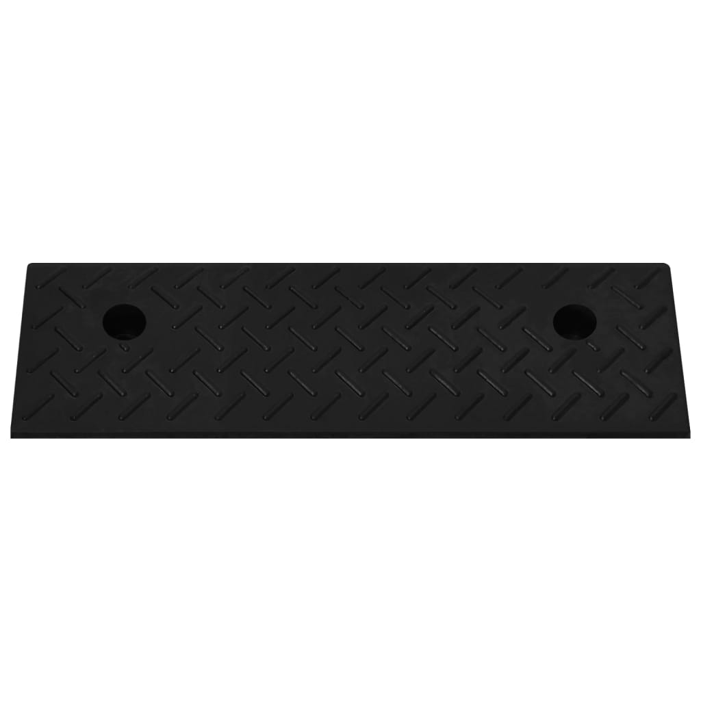 Oprijhulpen 2 st 50x17,5x5 cm rubber