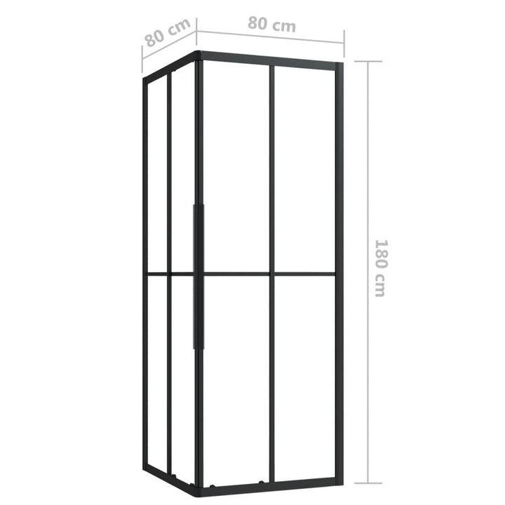 Douchecabine 80x80x180 cm ESG