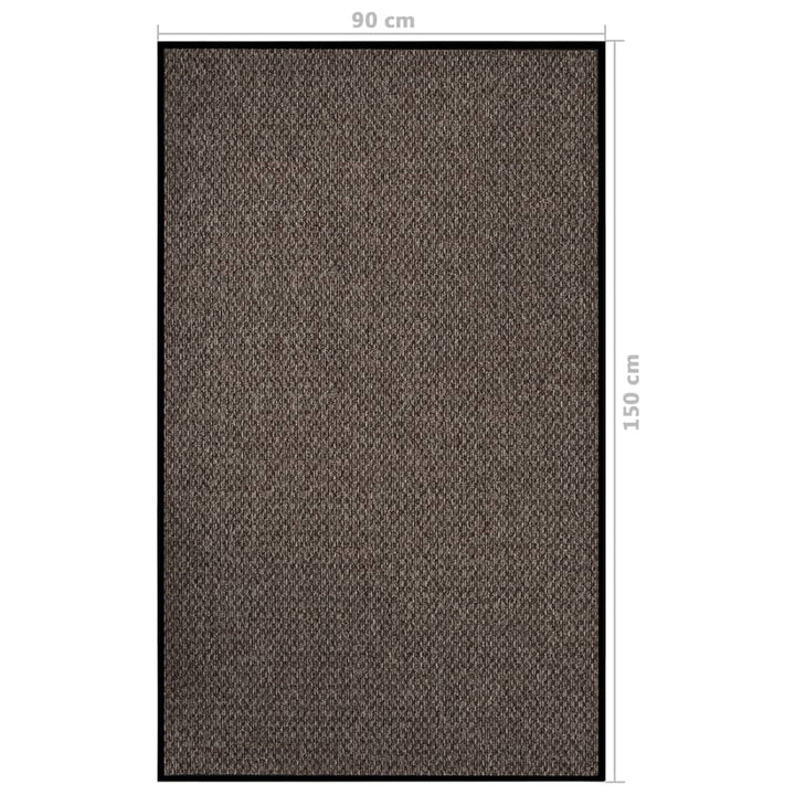 Deurmat 90x150 cm beige