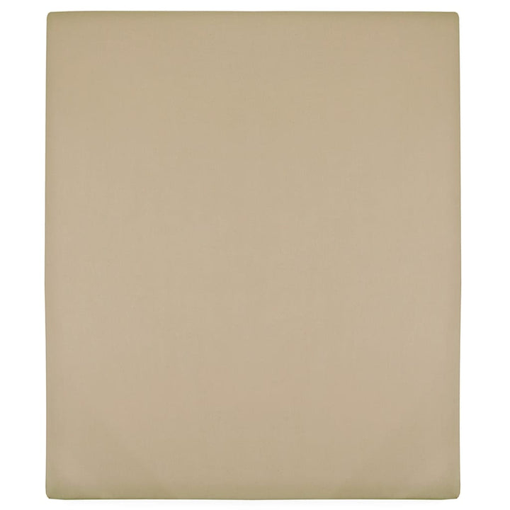 Hoeslakens jersey 2 st 90x200 cm katoen taupe