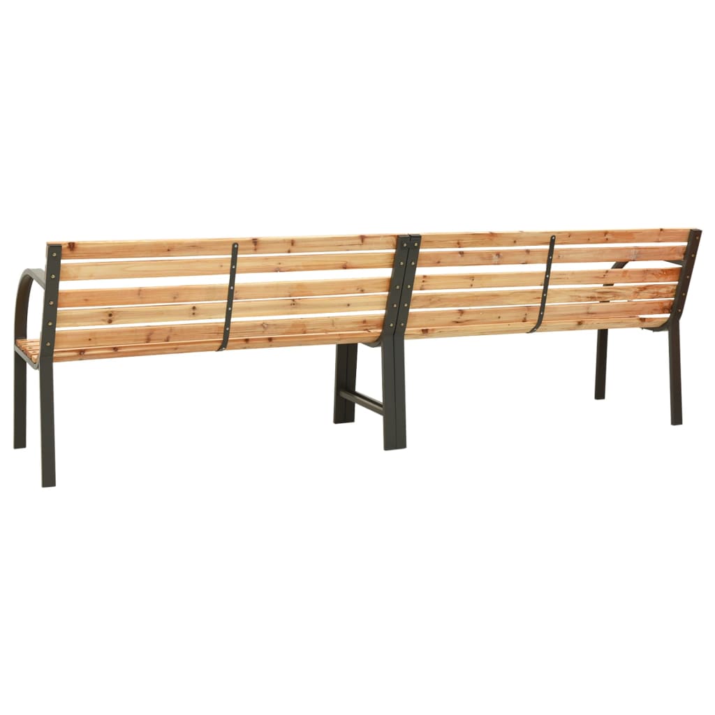 Tuinbank dubbel 241 cm Chinees vurenhout