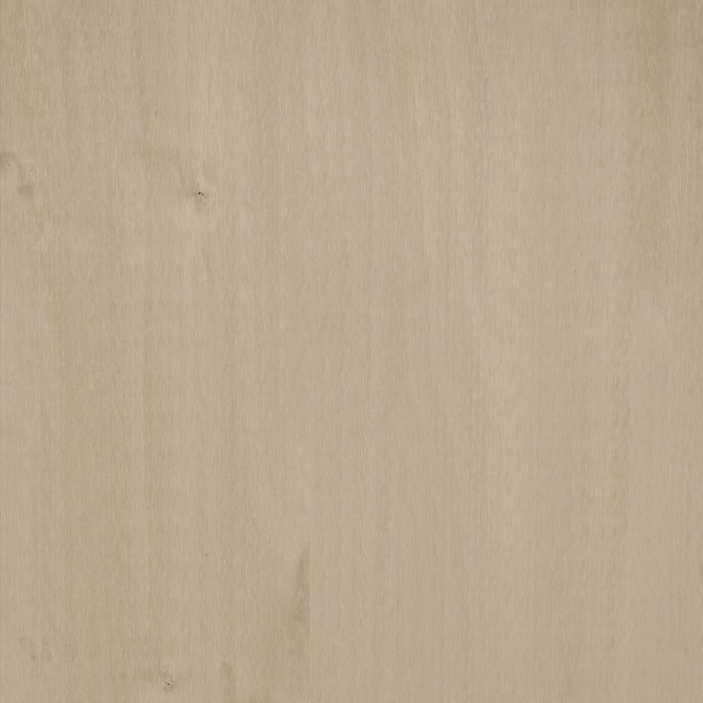 Salontafel 100x55x35 cm massief grenenhout honingbruin