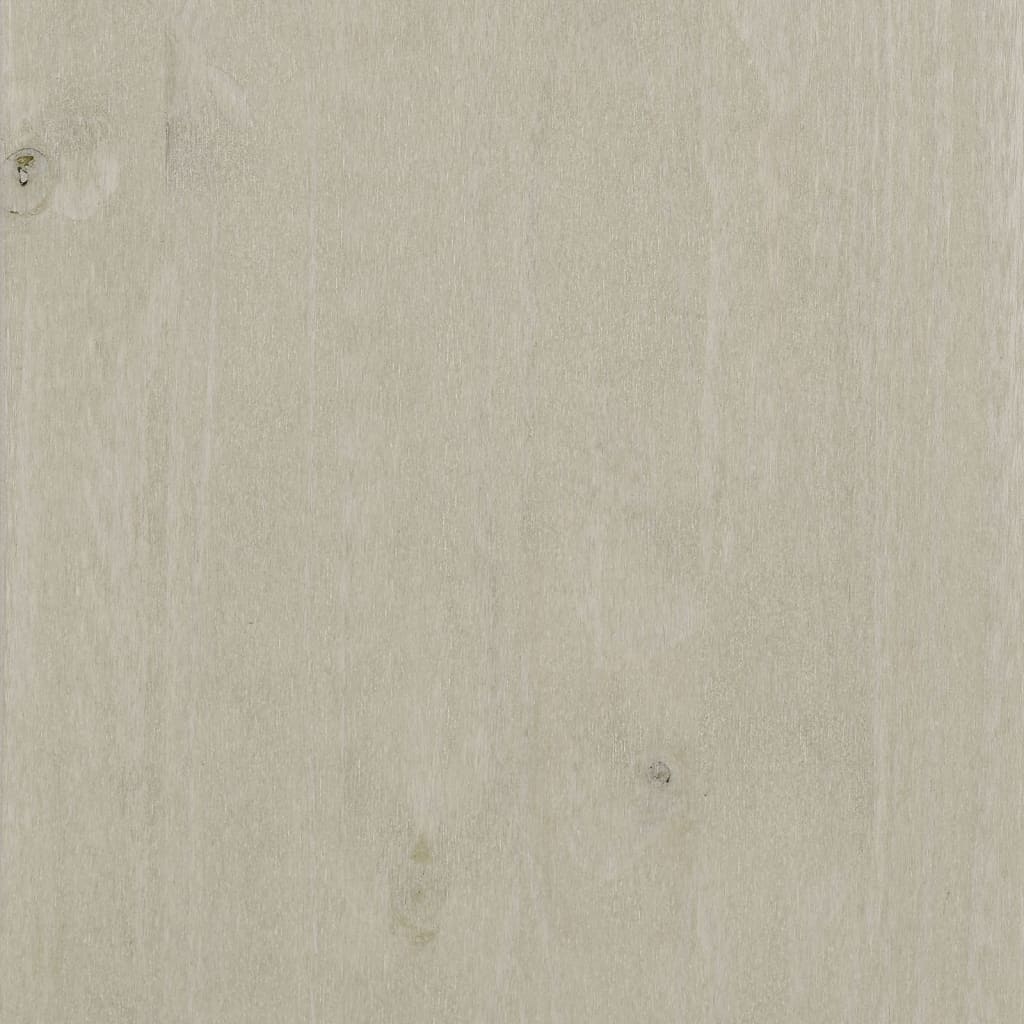 Salontafel 100x55x35 cm massief grenenhout wit