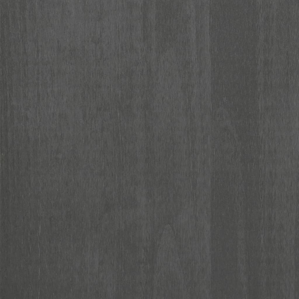Salontafel 100x55x35 cm massief grenenhout donkergrijs