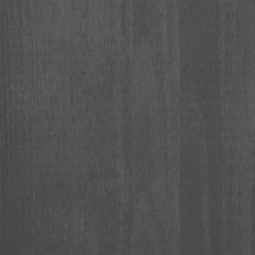 Kledingkast 89x50x180 cm massief grenenhout donkergrijs