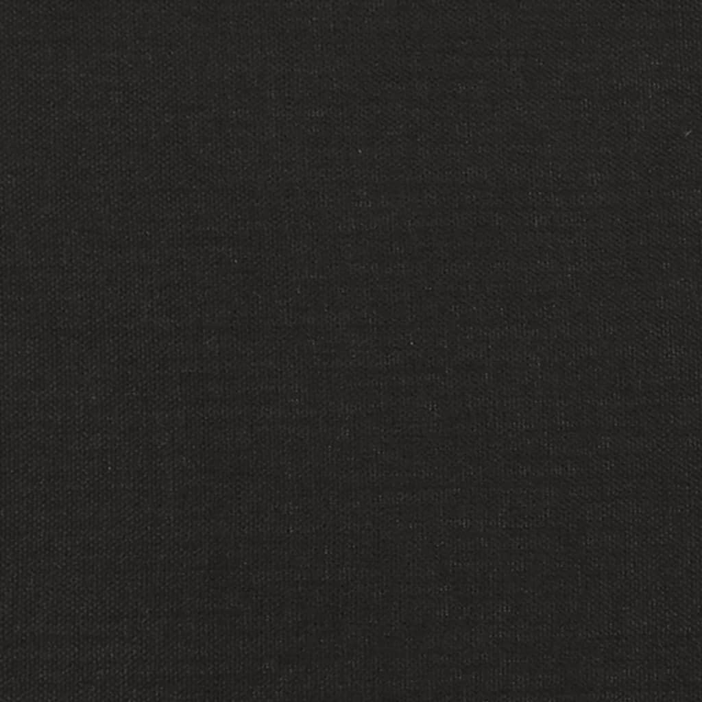 Voetenbank 45x29,5x35 cm stof zwart
