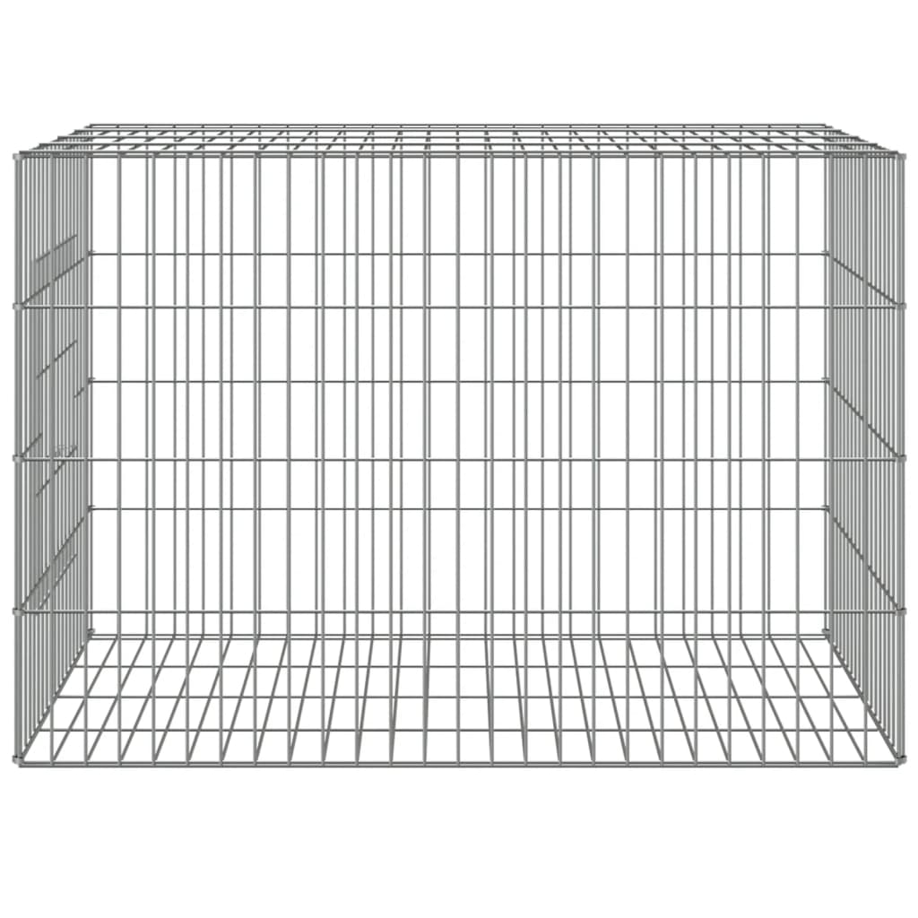 Konijnenkooi 78x54x54 cm gegalvaniseerd ijzer