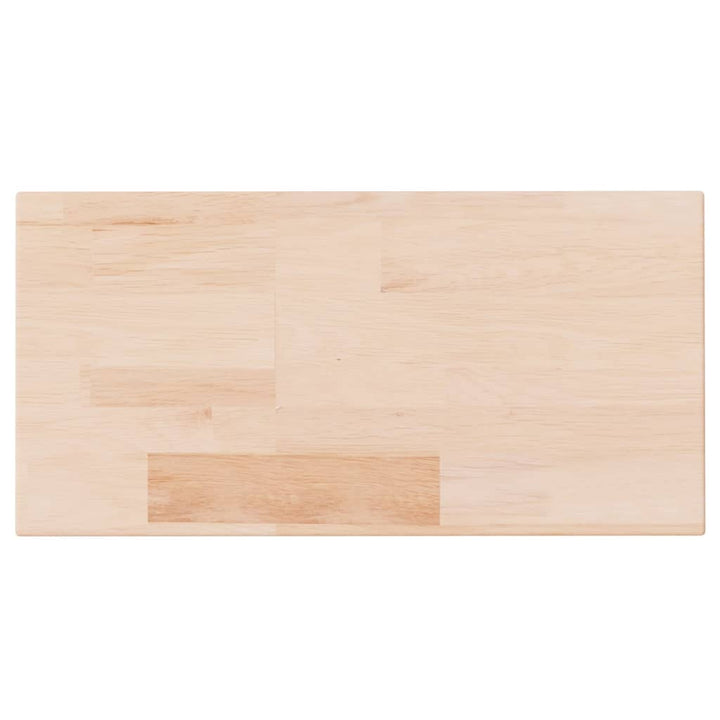 Plank 40x20x2,5 cm onbehandeld massief eikenhout