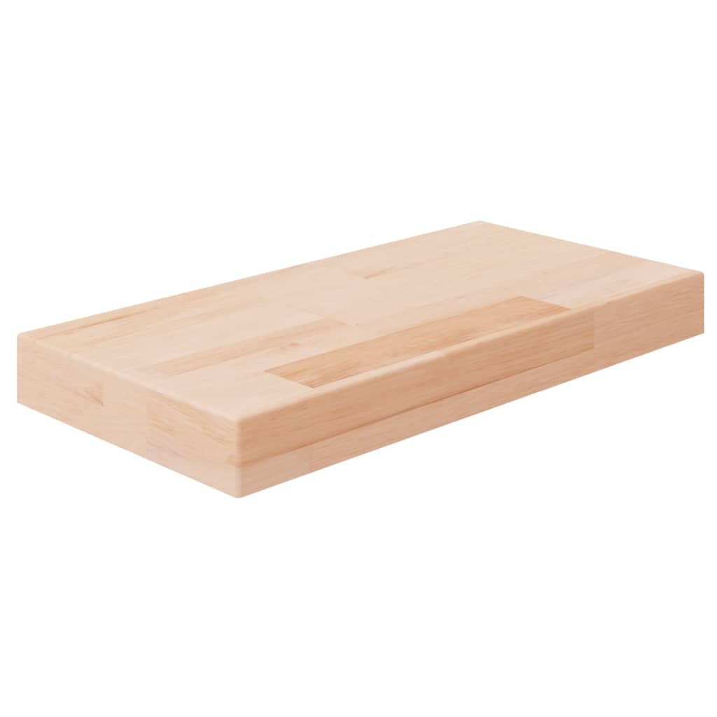 Plank 40 x 20 x 4 cm onbewerkt massief eikenhout