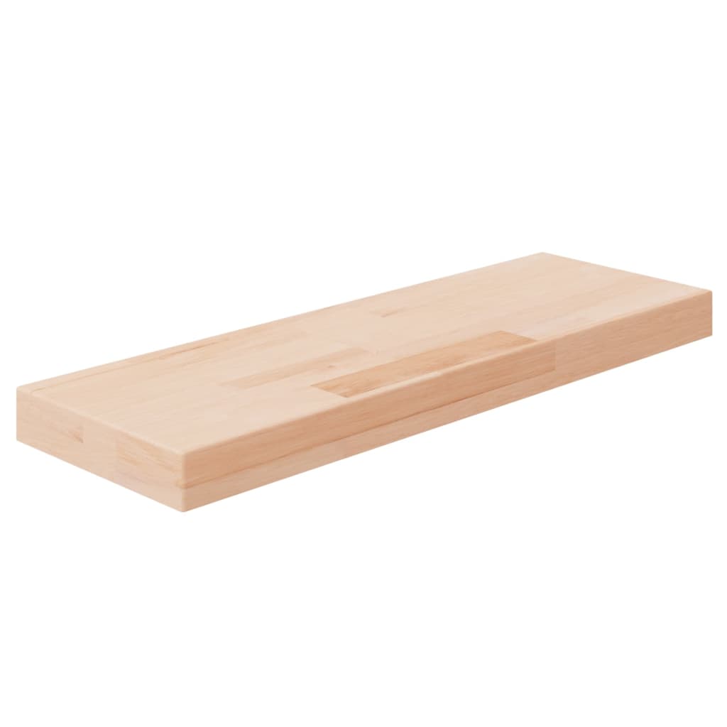 Plank 60x20x4 cm onbewerkt massief eikenhout