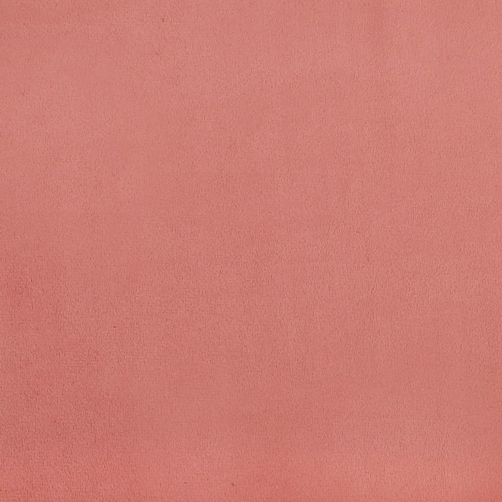 Wandpanelen 12 st 1,08 m² 30x30 cm fluweel roze