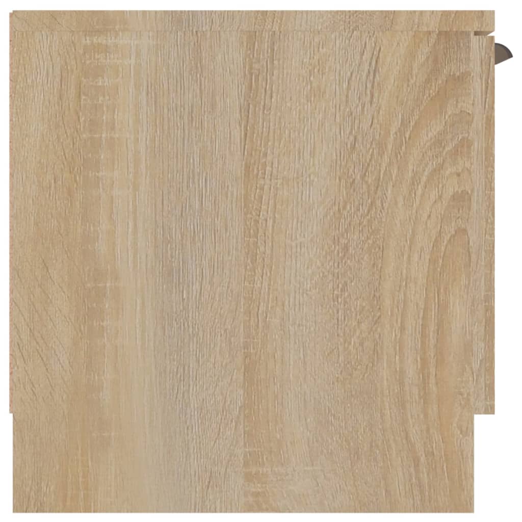 Tv-meubel 102x35x36,5 cm bewerkt hout sonoma eikenkleurig