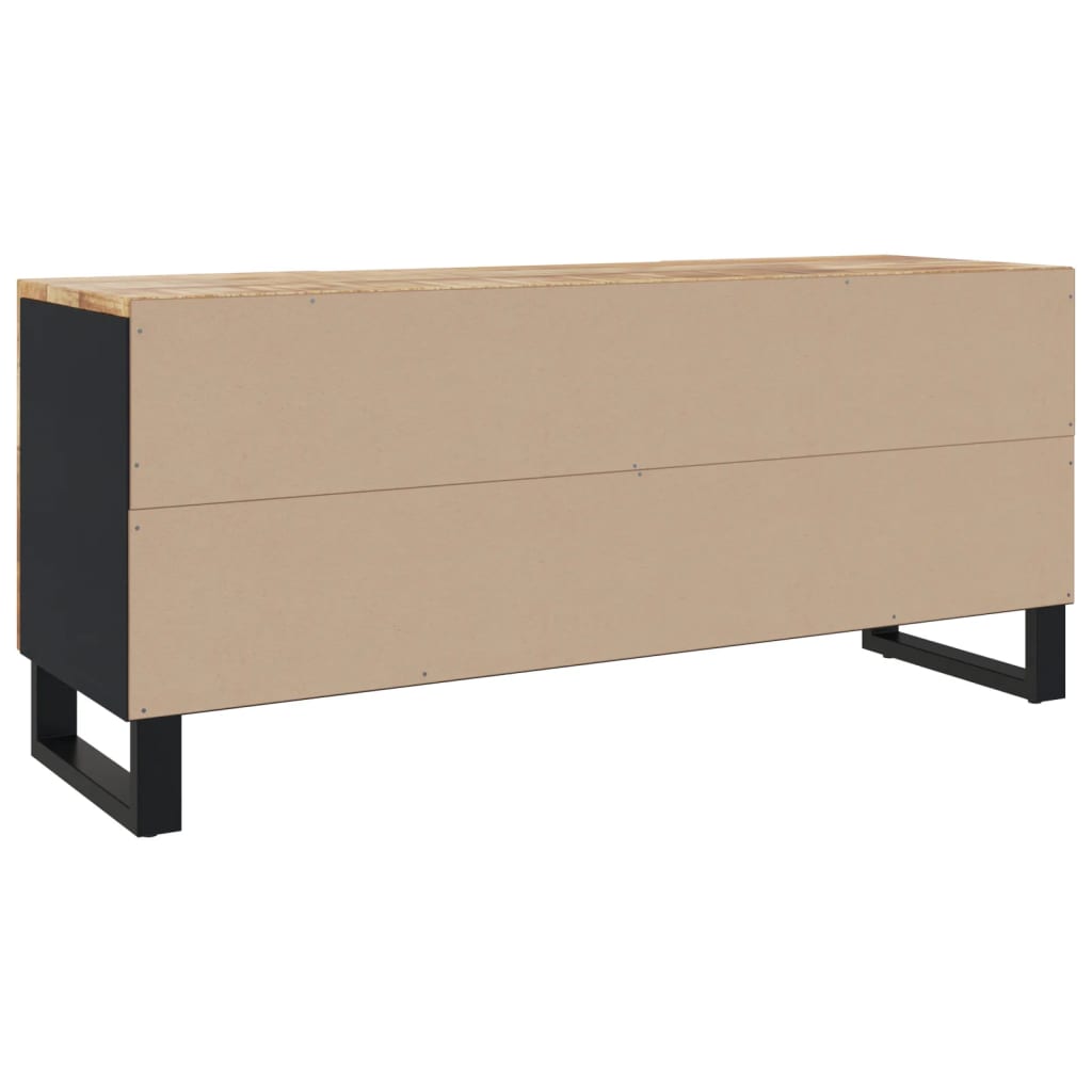 Tv-meubel 105x33x46cm massief mangohout