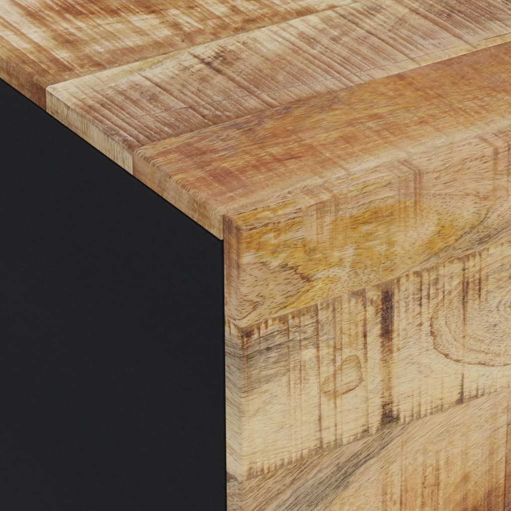 Tv-meubel 105x33x46cm massief mangohout