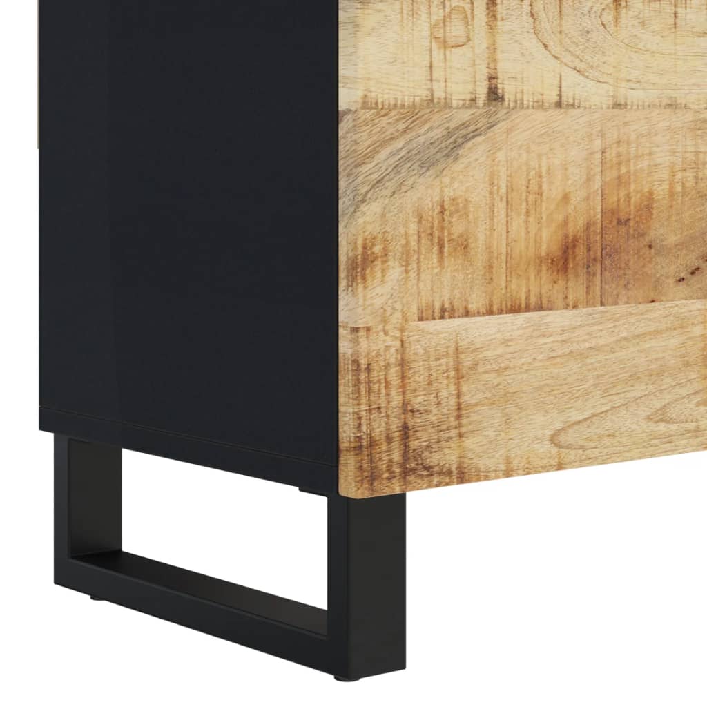 Tv-meubel 105x33x46cm massief mangohout