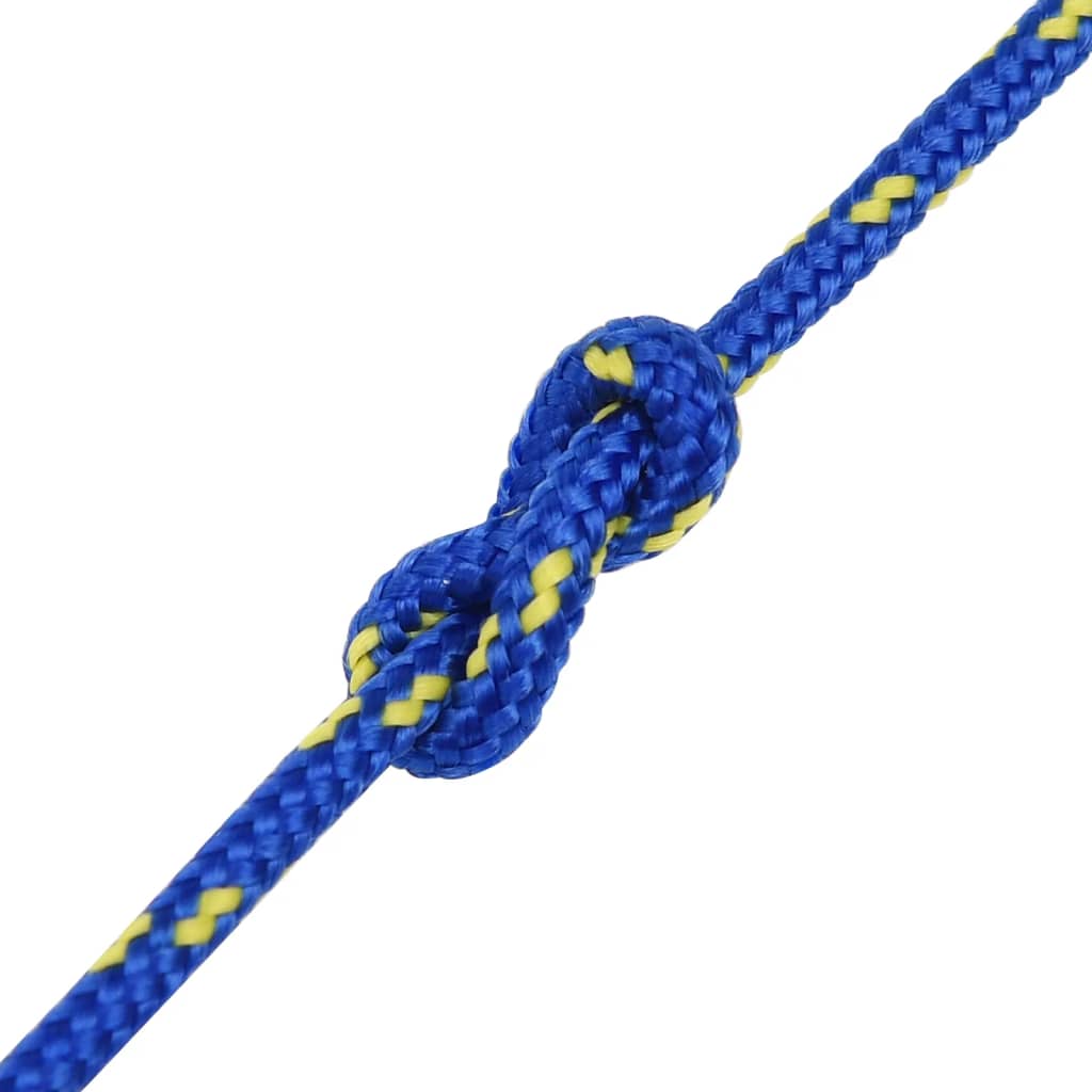 Boottouw 5 mm 250 m polypropyleen blauw