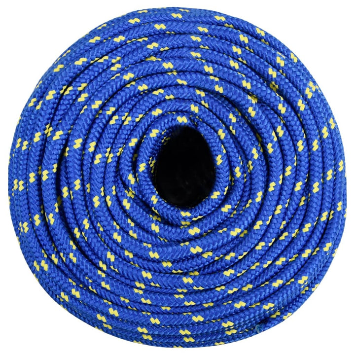 Boot touw 6 mm 50 m polypropyleen blauw