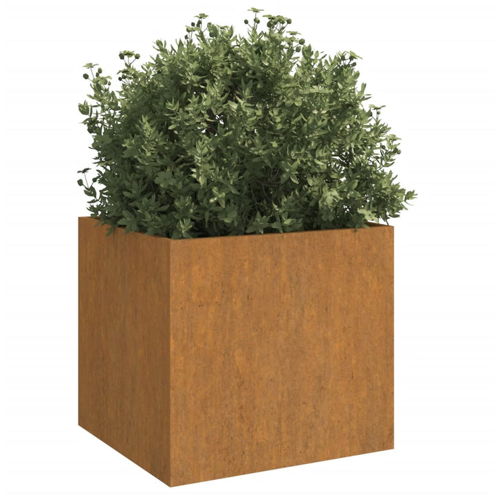 Plantenbak 42x40x39 cm cortenstaal