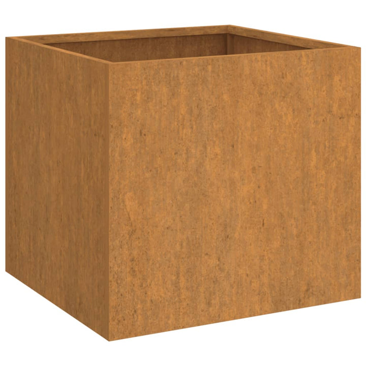 Plantenbak 49x47x46 cm cortenstaal