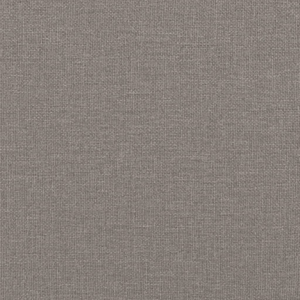 Voetenbank 60x50x41 cm stof taupe