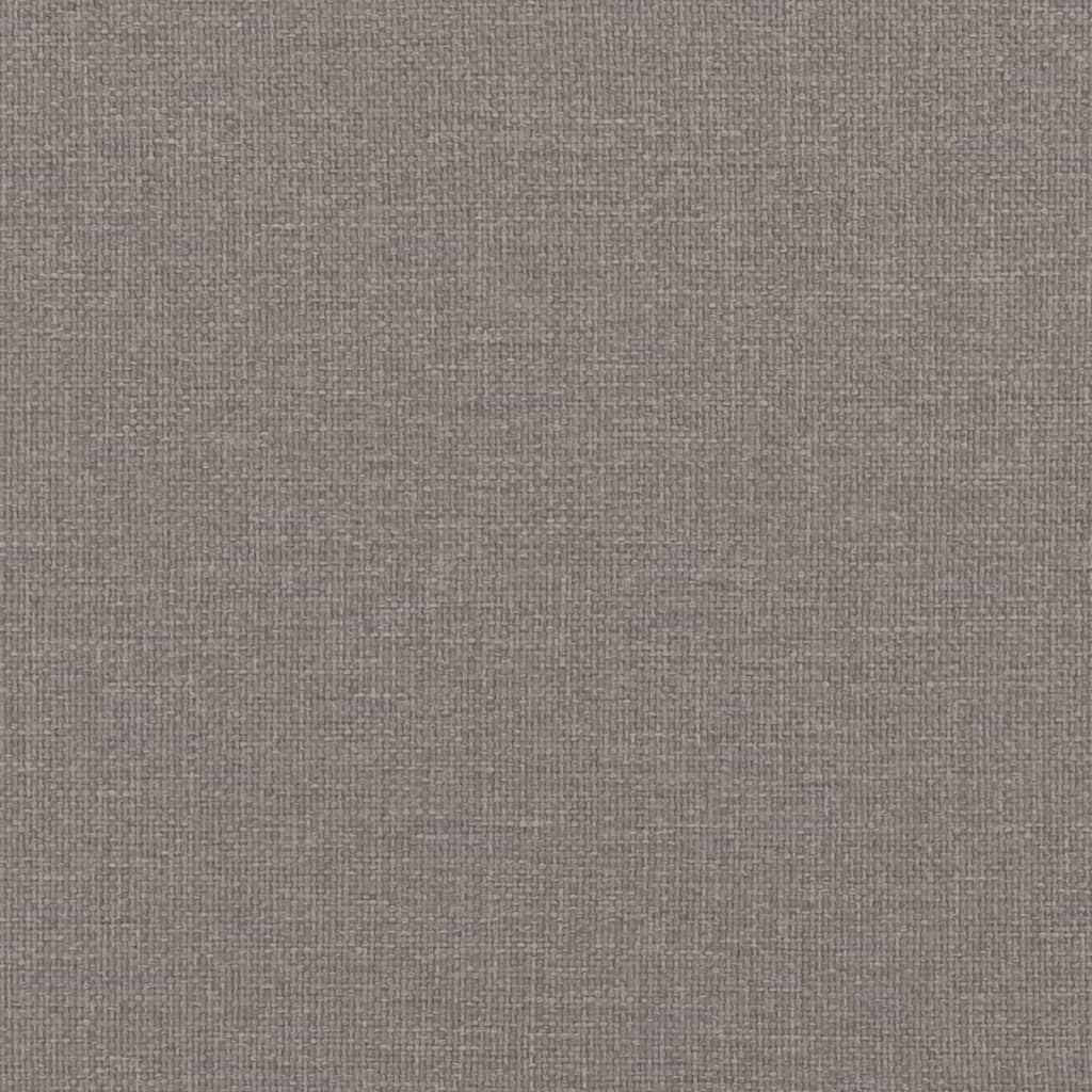 Voetenbank 60x50x41 cm stof taupe