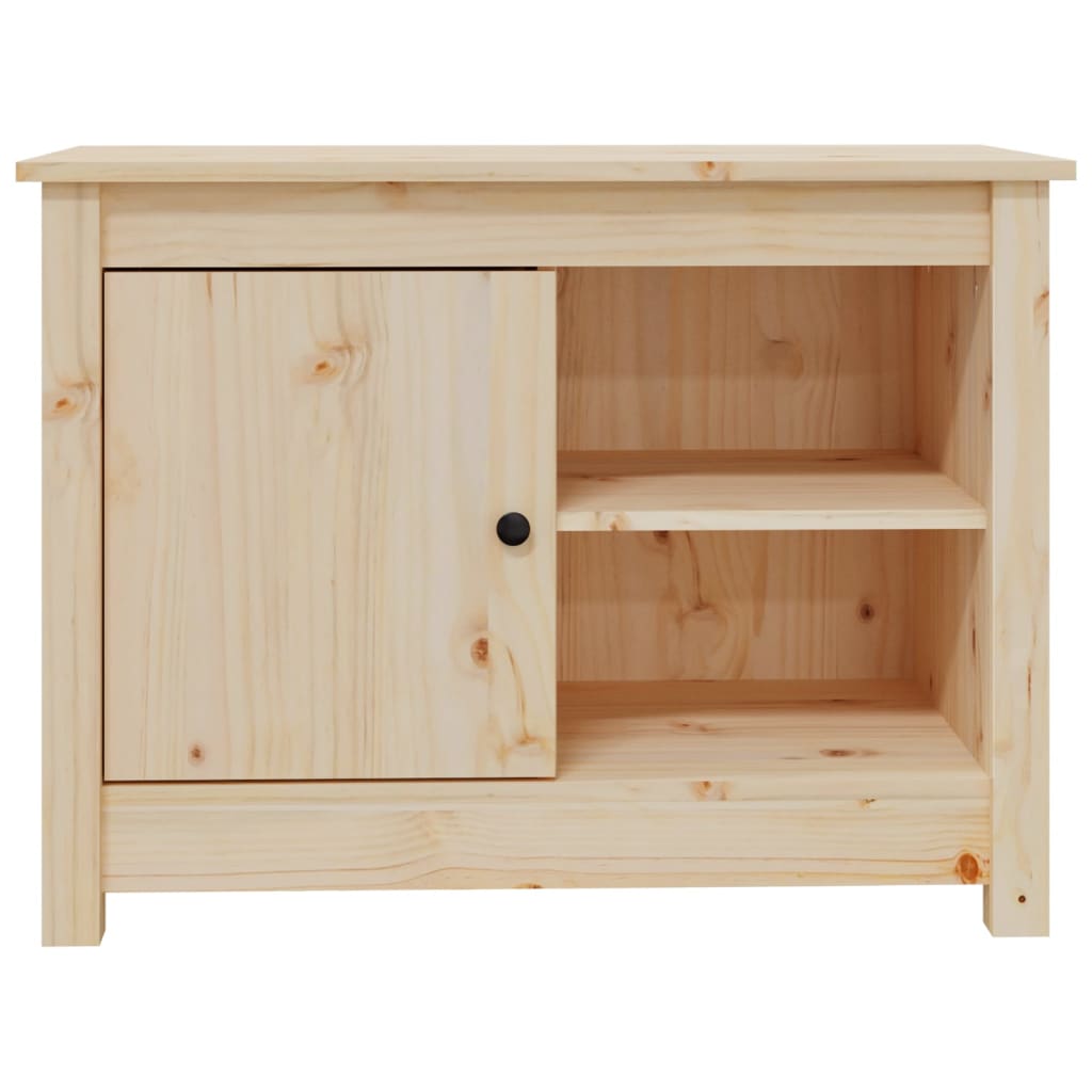 Tv-meubel 70x36,5x52 cm massief groenhout