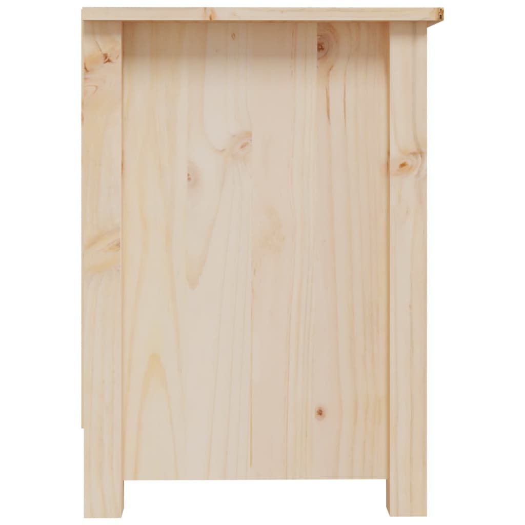 Tv-meubel 70x36,5x52 cm massief groenhout