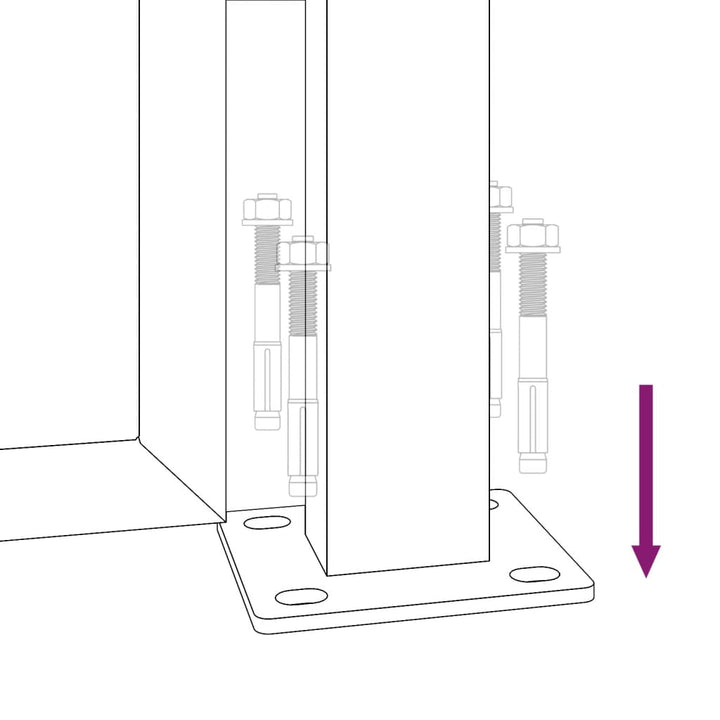 Poort grasontwerp 105x205 cm cortenstaal