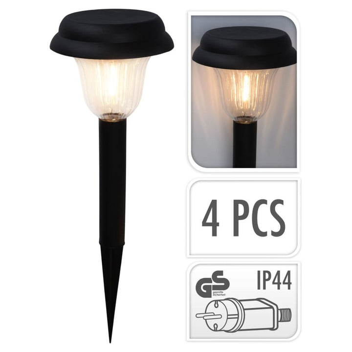 ProGarden Tuinlampen 4 st LED 16x45 cm