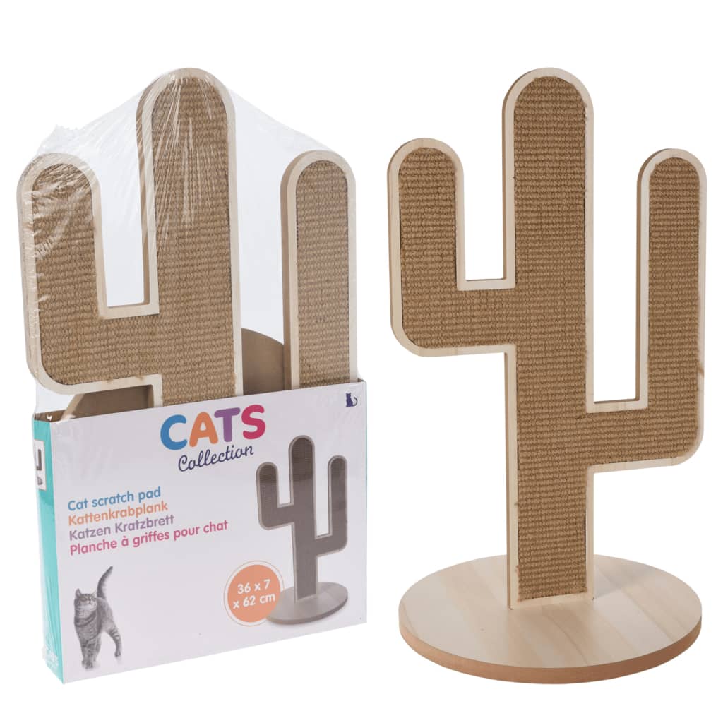 Pets Collection Kattenkrabpaal Cactus 35x34,5x62 cm naturel