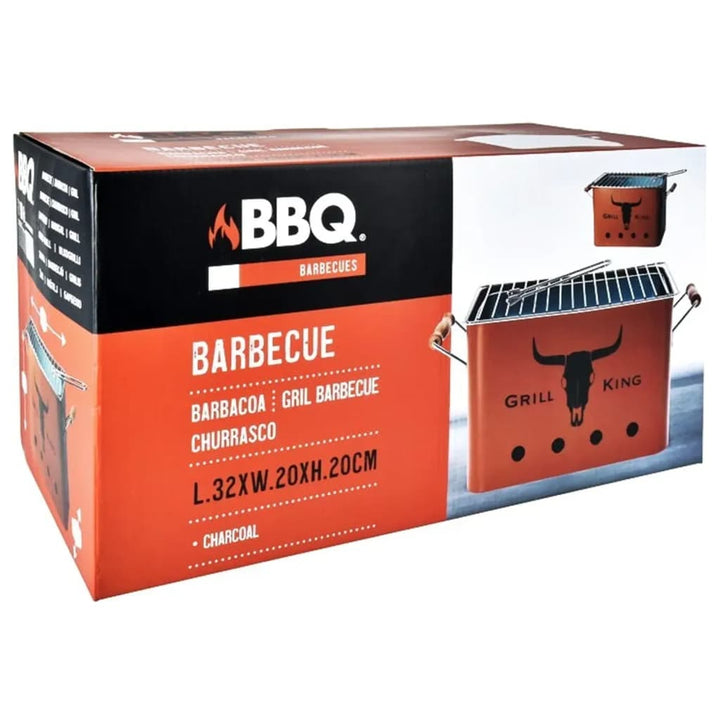 ProGarden Barbecuegrill rechthoekig mat oranje