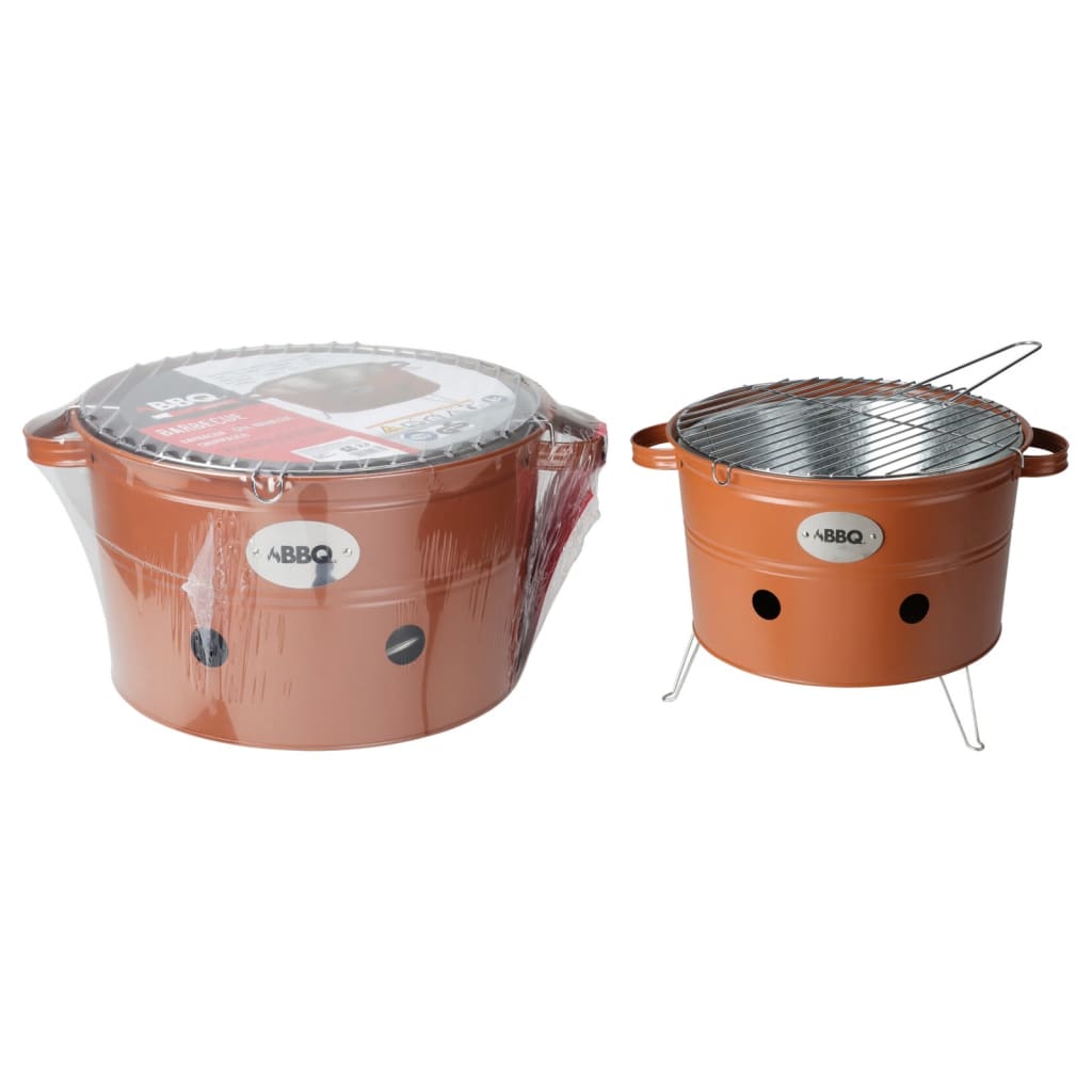 ProGarden Barbecue-emmer met 2 handvatten 34,5 cm matoranje