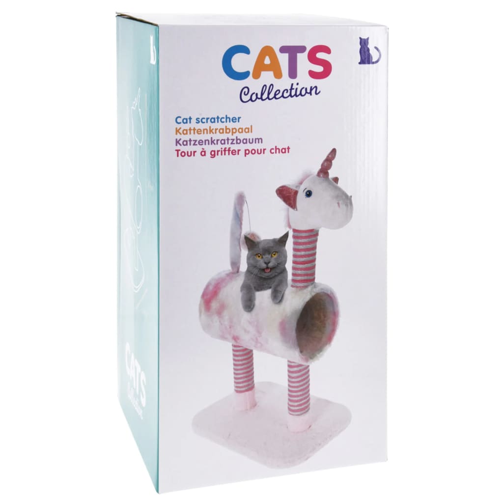 Pets Collection Kattenkrabpaal Unicorn 40x30x85 cm