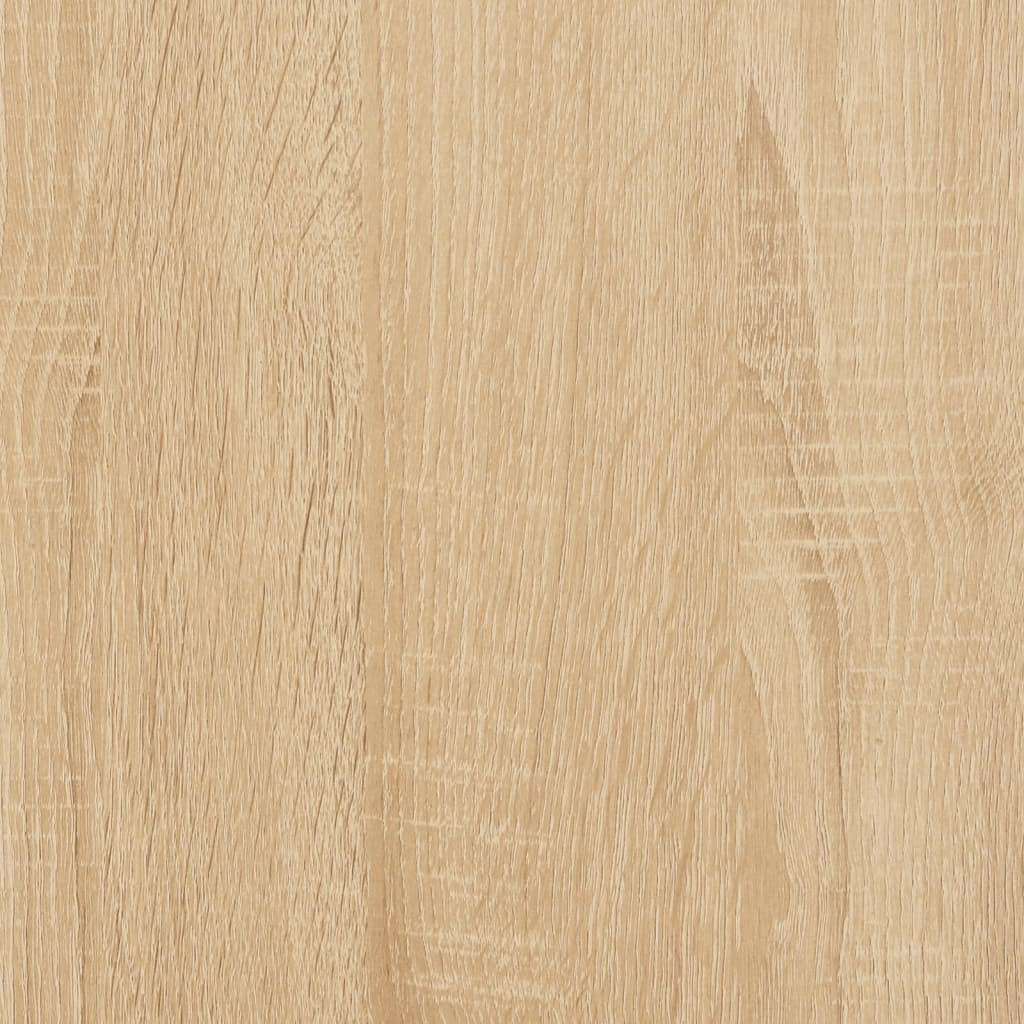 Wandtafel 100x28x75 cm bewerkt hout sonoma eikenkleurig
