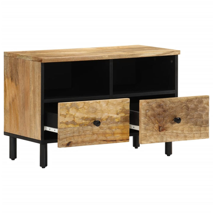 Tv-meubel 70x33x46 cm massief mangohout